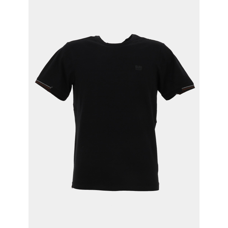 T-shirt à manches courtes cazoia noir homme - Sun Valley
