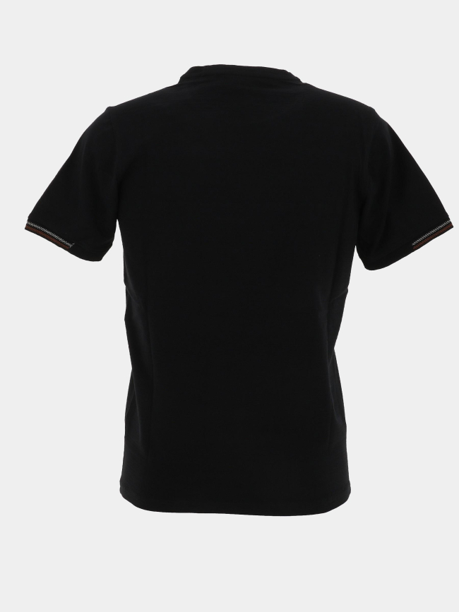T-shirt à manches courtes cazoia noir homme - Sun Valley