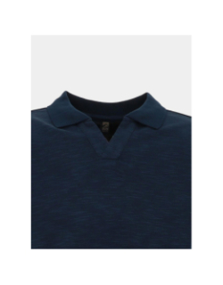 Polo à manches courtes bienno marine homme - Sun Valley