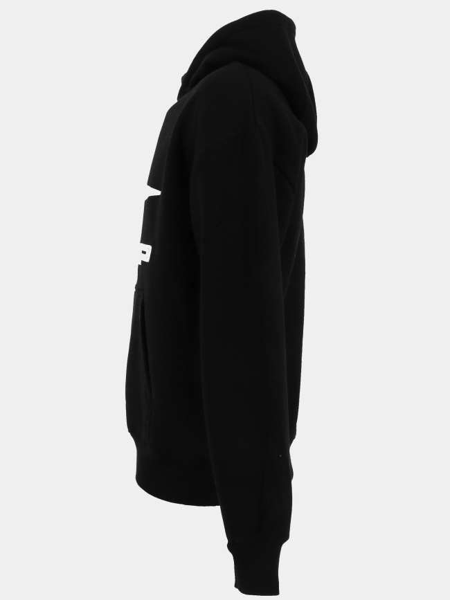 Sweat à capuche logo brodé noir homme - Project X Paris