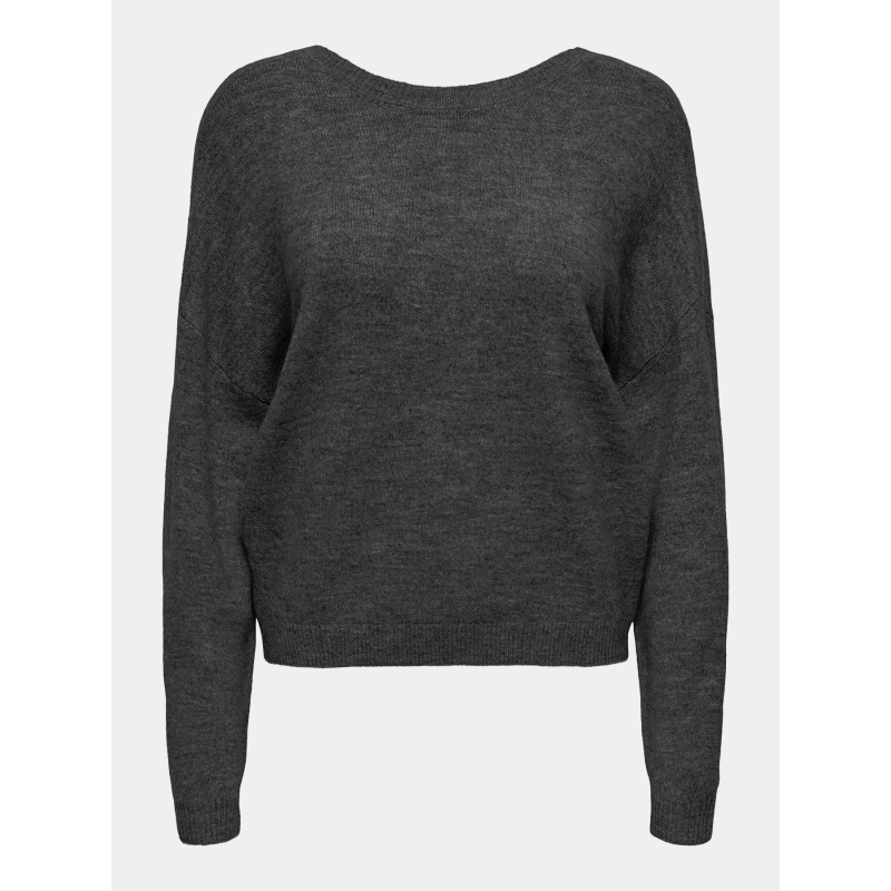 Pull réversible manifesta gris anthracite femme - Only