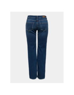 Jean droit blush dark bleu femme - Only