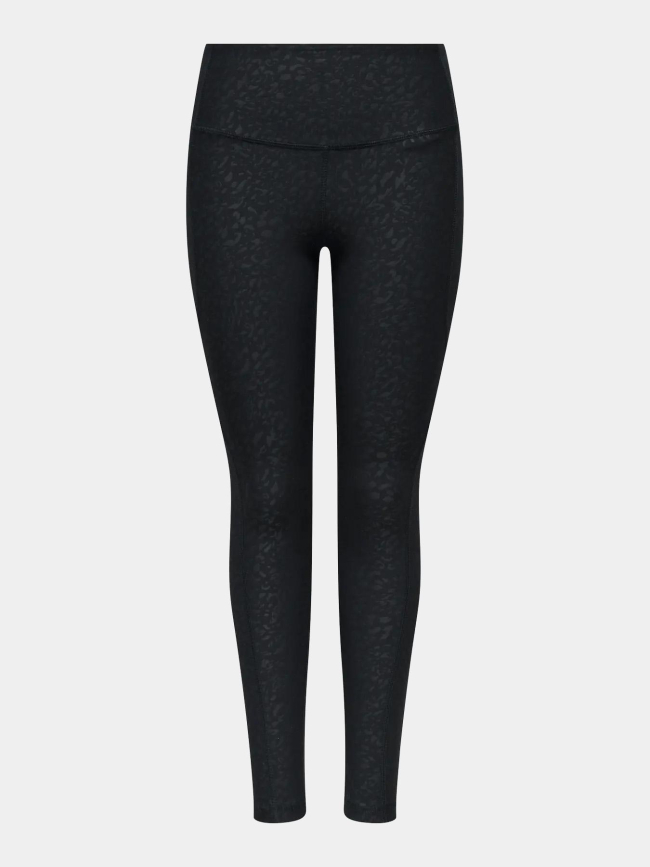 Legging prya 1 alma léopard noir femme - Only Play