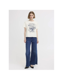 T-shirt nimo blanc femme - Ichi
