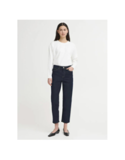 Jean droit cropped twiggy raven authentic bleu femme - Ichi