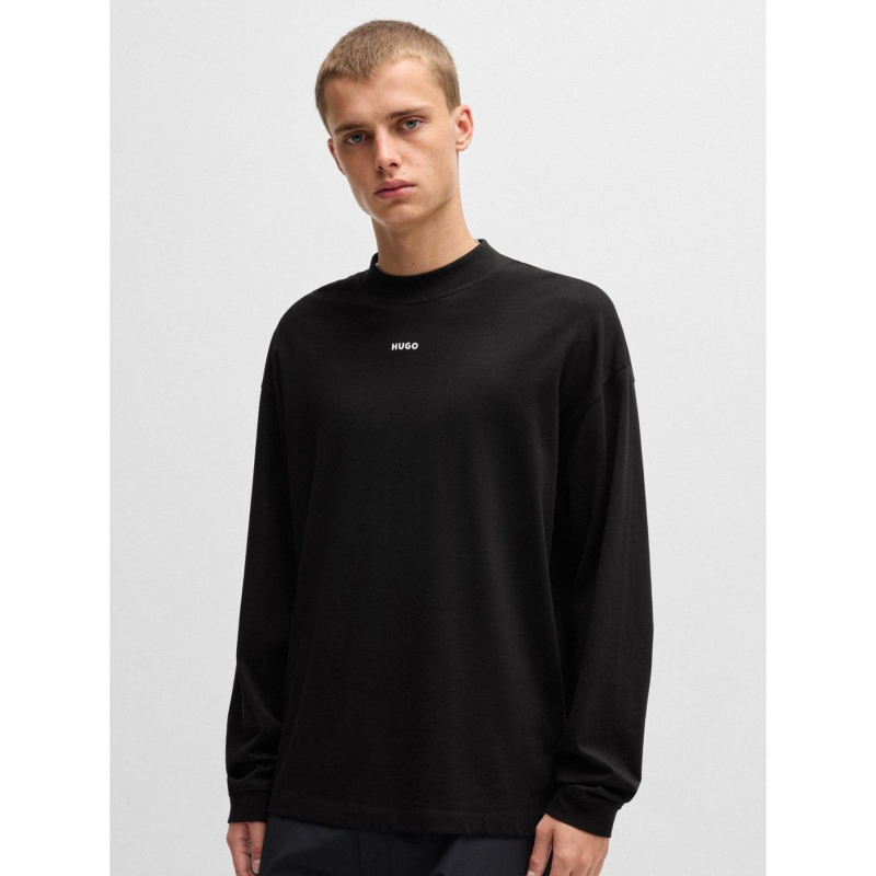 Sweat fin daposo noir homme - Hugo