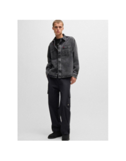 Sweat fin daposo noir homme - Hugo