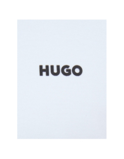 Polo uni donoslong blanc homme - Hugo