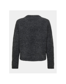 Gilet cardigan altos gris anthracite femme - Only