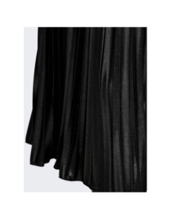 Jupe plissée brillante lyon noir femme - Only