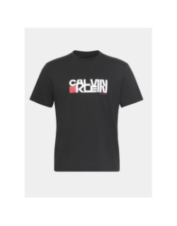 T-shirt 30s redbox graphic logo noir homme - Calvin Klein Jeans