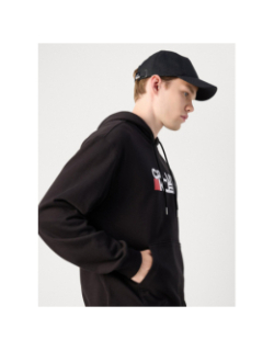 Sweat à capuche redbox noir homme - Calvin Klein Jeans