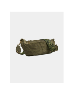 Sac banane velours côtelé nenny kaki femme - Pieces