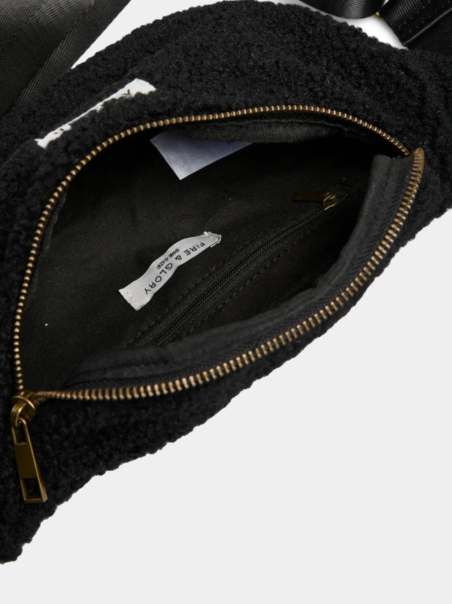 Sac banane teddy nala noir femme - Pieces