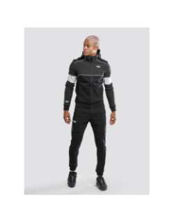 Ensemble survêtement baltimore noir blanc homme - Comme Des Loups
