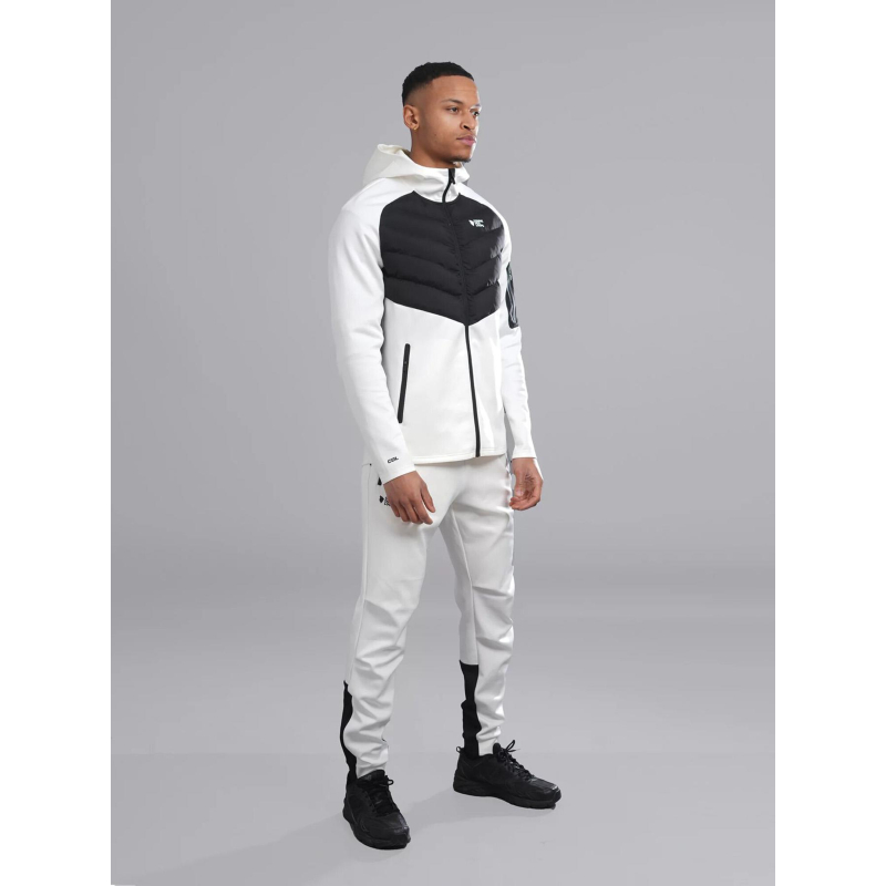 Ensemble veste jogging turbo blanc homme - Comme Des Loups