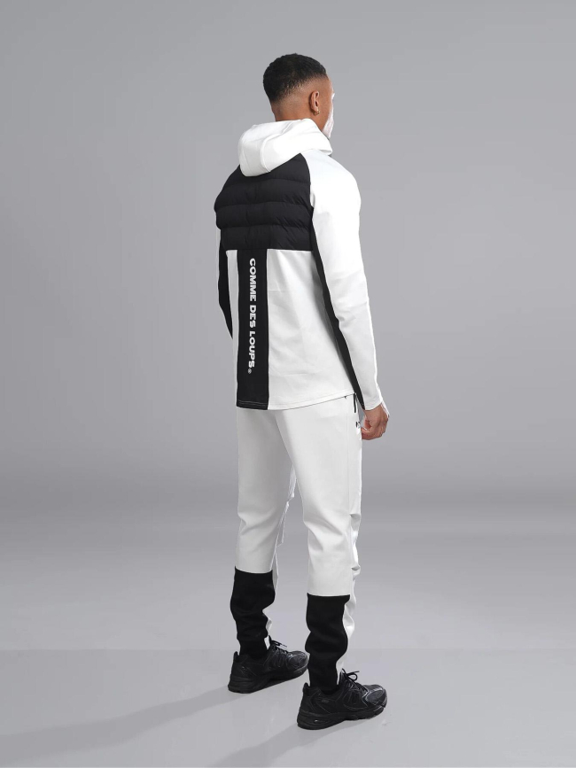 Ensemble veste jogging turbo blanc homme - Comme Des Loups