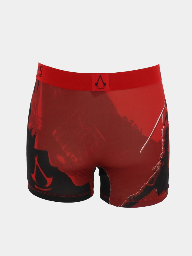 Boxer en microfibre ac shadows naoe rouge homme - Freegun