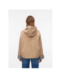 Trench coat court waleslydia beige femme - Vero Moda