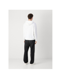 Sweat à capuche redbox blanc homme - Calvin Klein Jeans