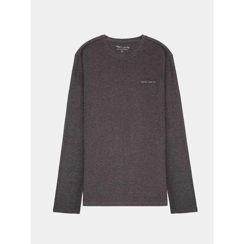 T-shirt manches longues the tee 2 gris homme - Teddy Smith