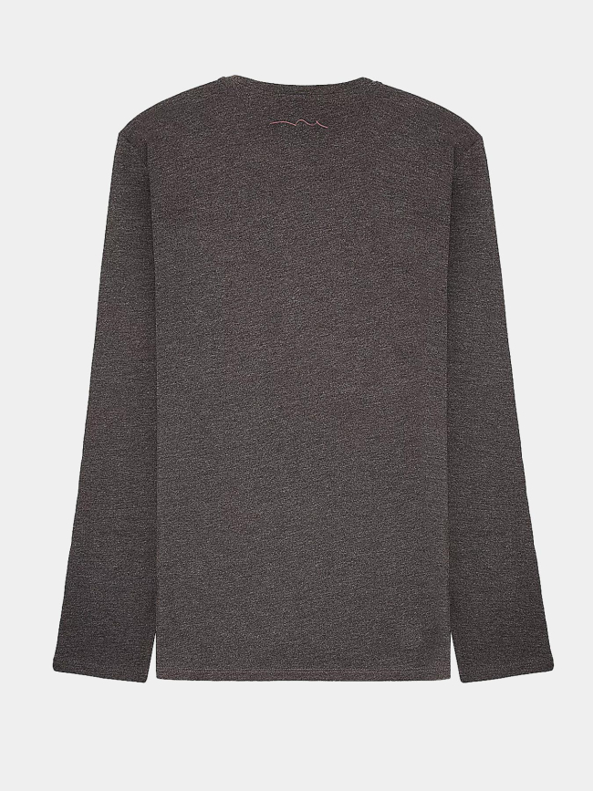 T-shirt manches longues the tee 2 gris homme - Teddy Smith