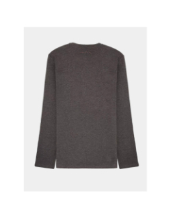 T-shirt manches longues the tee 2 gris homme - Teddy Smith