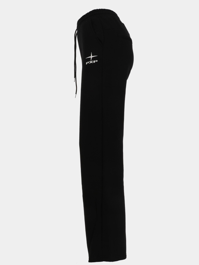 Pantalon jogging évasé logo polaris brodé noir femme - Project X Paris