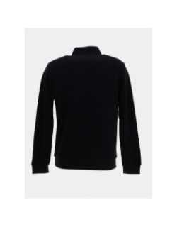 Sweat col zippé milan bleu marine homme - Benson & Cherry