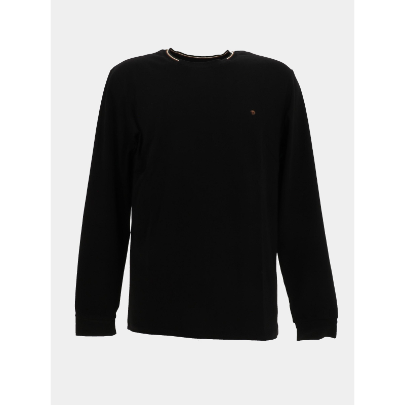 T-shirt manches longues tutin noir homme - Benson & Cherry