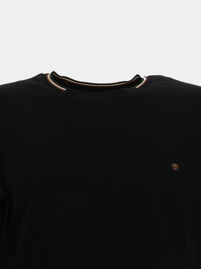 T-shirt manches longues tutin noir homme - Benson & Cherry