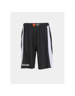 Short de basketball jam noir et blanc enfant - Spalding