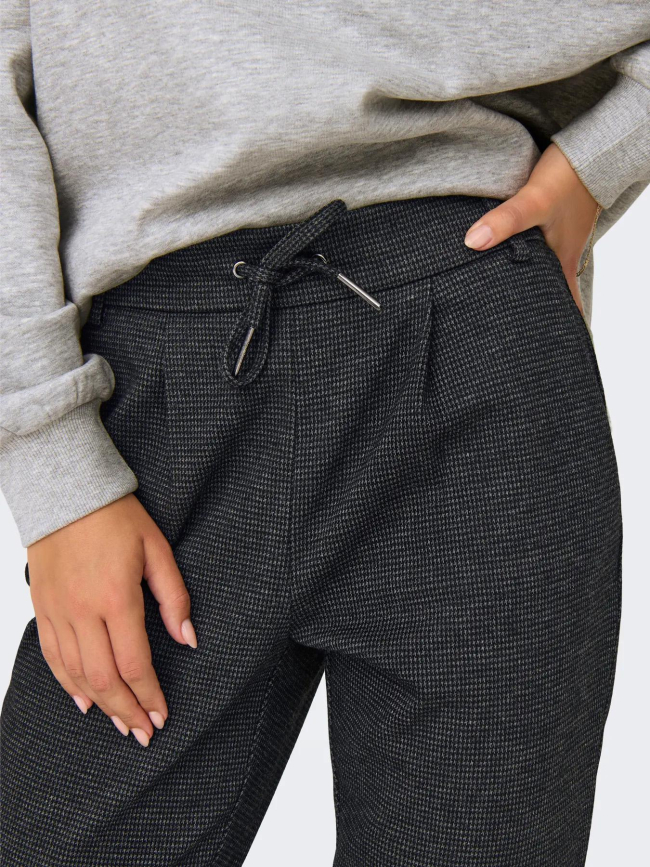 Pantalon poptrash gozi noir femme - Only