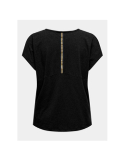 T-shirt de sport loose fit onpaub-jyx noir femme - Only
