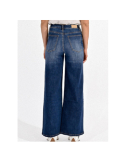 Jean large brut denim bleu femme - Molly Bracken