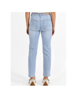 Jean droit light denim bleu clair femme - Molly Bracken