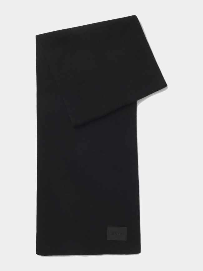 Echarpe zevon uni noir homme - Hugo