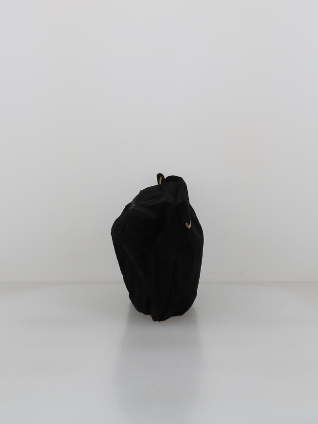 Sac banane velours côtelé nenny noir femme - Pieces