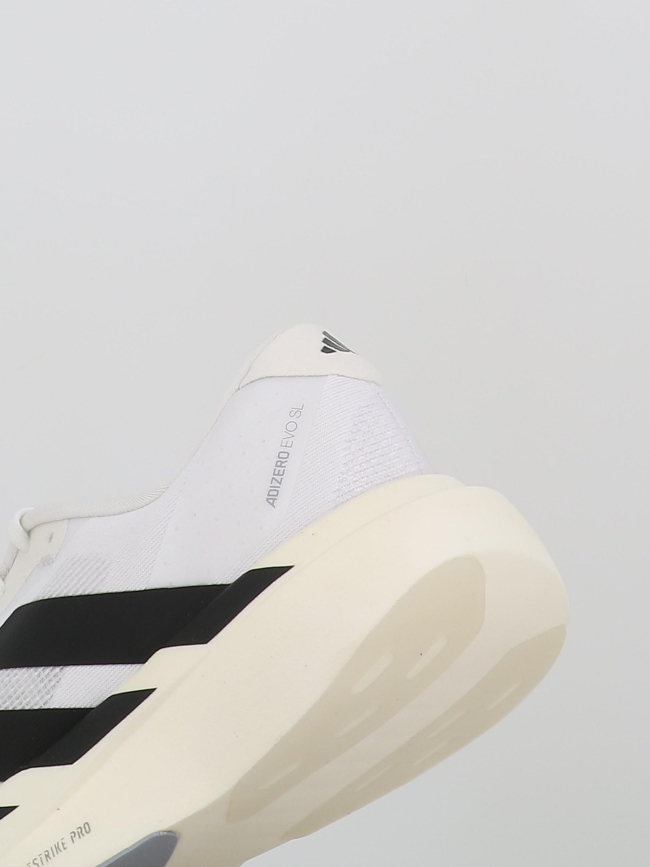 Chaussures de running adizero evo blanc homme - Adidas