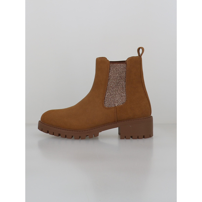 Boots zoe marron femme - Only