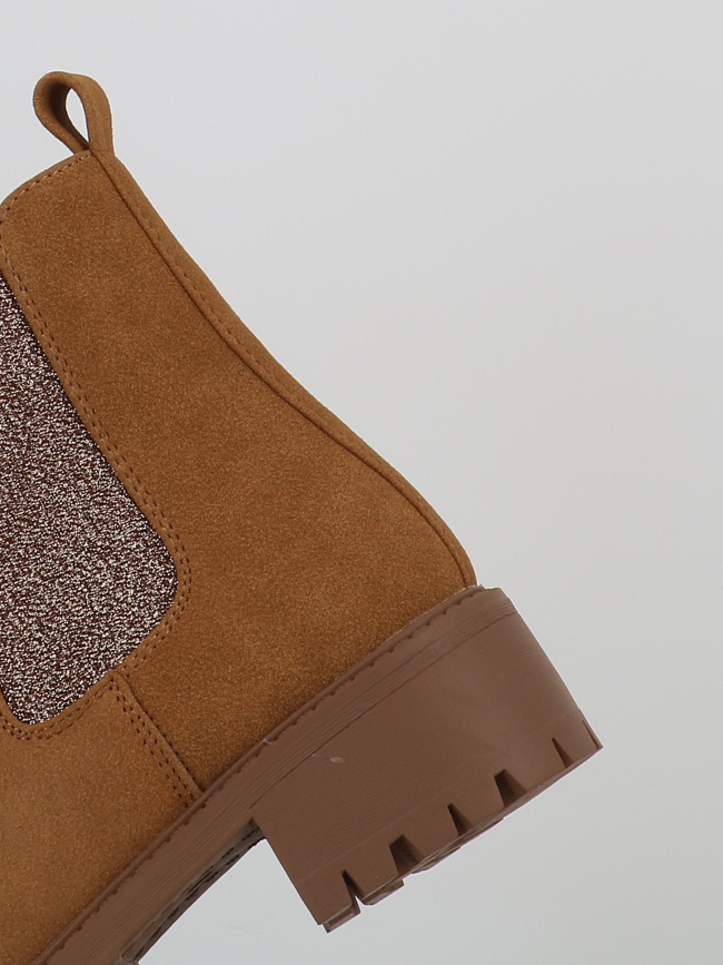 Boots zoe marron femme - Only