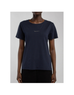 T-shirt ribelle bleu marine fille - Teddy Smith