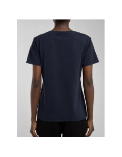 T-shirt ribelle bleu marine fille - Teddy Smith