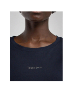 T-shirt ribelle bleu marine fille - Teddy Smith