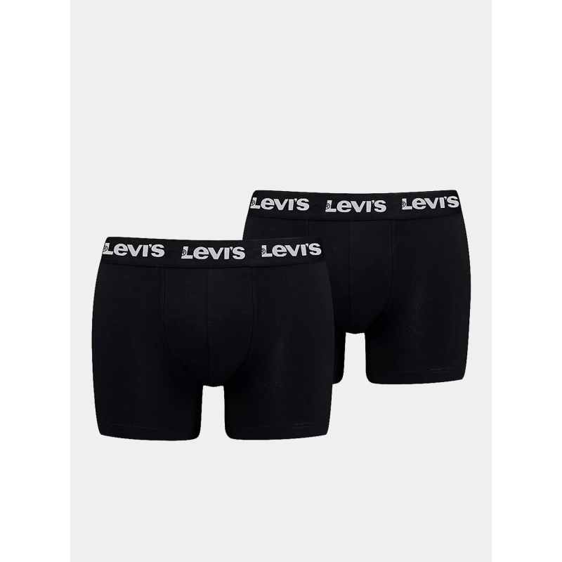 Pack 2 boxers repeat logo noir homme - Levi's