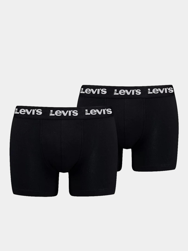 Pack 2 boxers repeat logo noir homme - Levi's