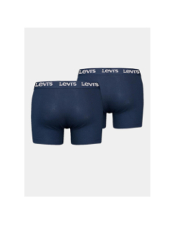 Pack 2 boxers repeat logo bleu marine homme - Levi's