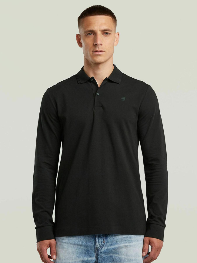 Polo slim dunda noir homme - G Star
