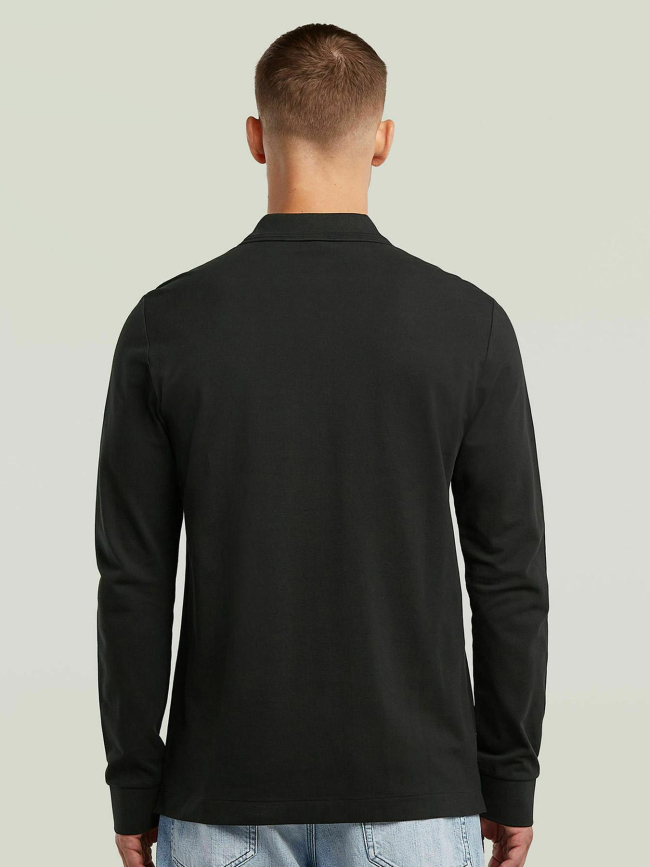 Polo slim dunda noir homme - G Star