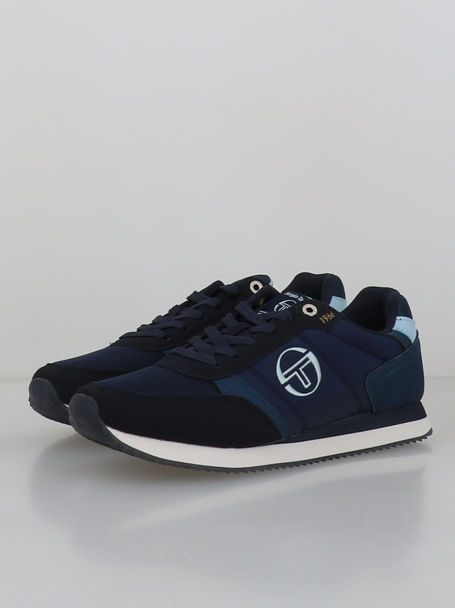 Baskets bergamo vintage bleu marine homme - Sergio Tacchini